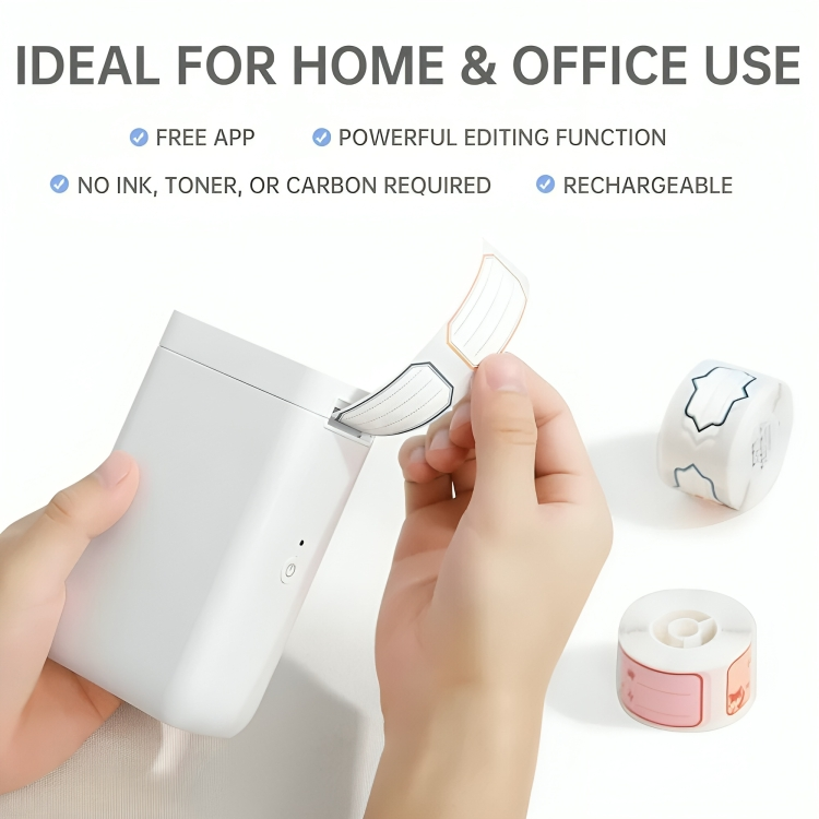LabelEase™ - Der tragbare kabellose Labelprinter für Zuhause und Büro!