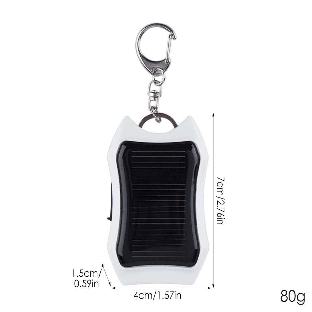 SolarBoost™ - Das ultimative Solar-Ladegerät mit Taschenlampe für Abenteurer am Schlüsselbund!