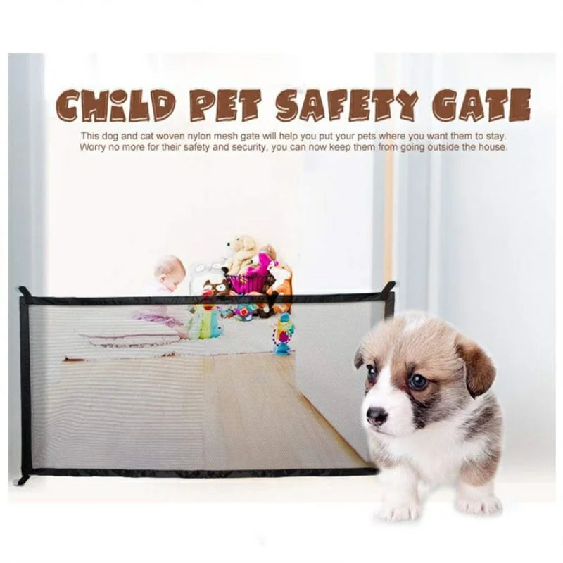 PetShield™ - Das tragbare Schutzgitter für Haustiere und Kinder.
