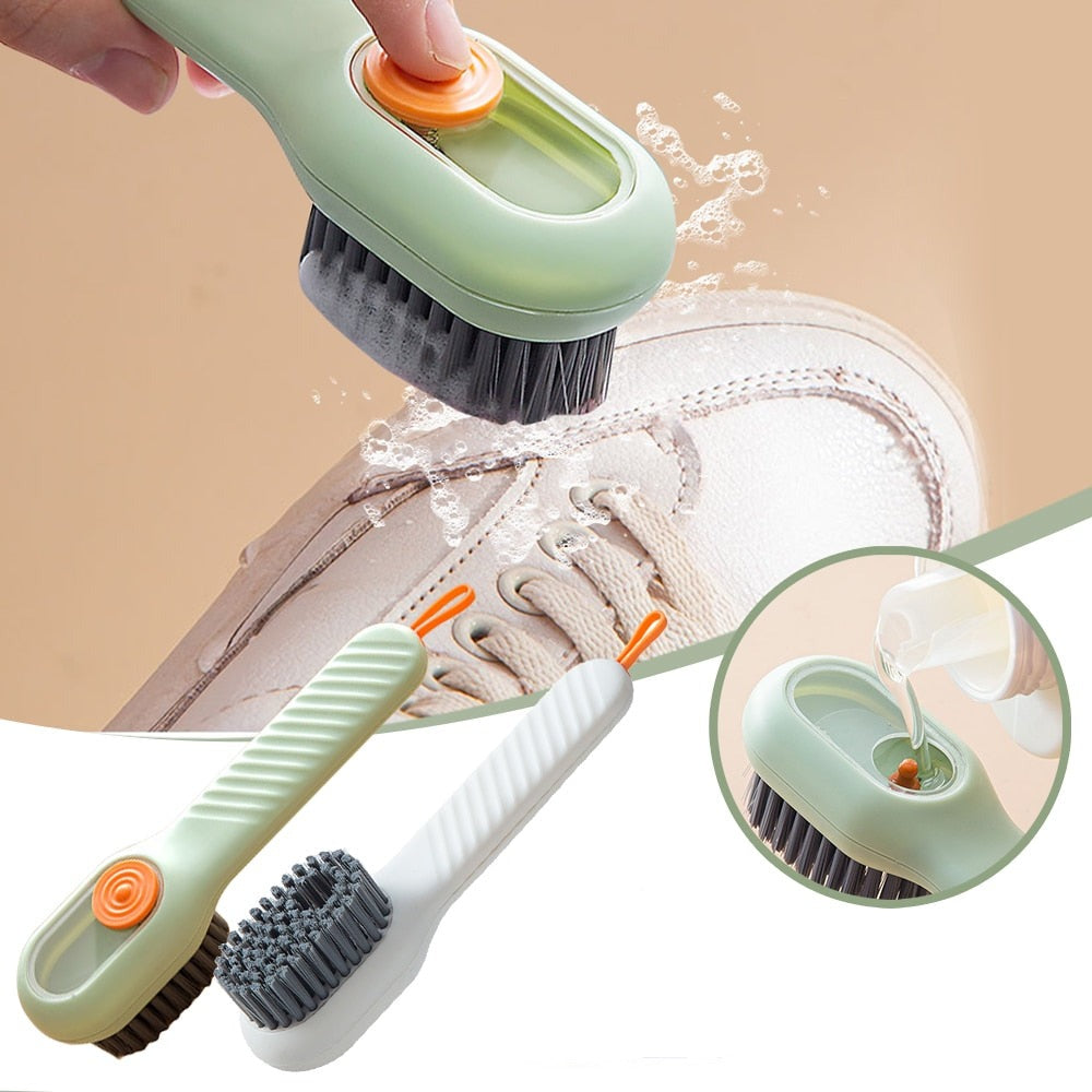CleanSweep™ - fegt Schmutz und Flecken mühelos weg!