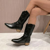 Mila | Stilvolle metallische schicke Stiefel