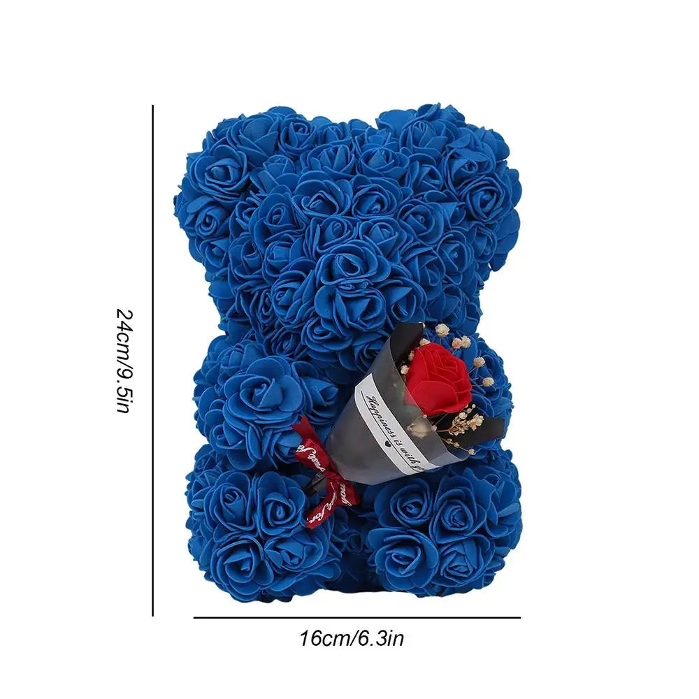 Fleur | Romantische Teddybärumarmung aus Rosen