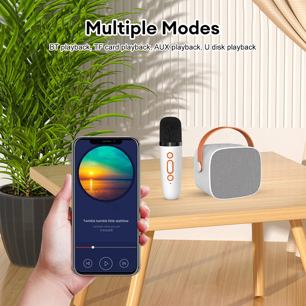 PartyStar™ - Der vielseitige Bluetooth-Lautsprecher und Karaoke-Mikrofon für unvergessliche Erlebnisse
