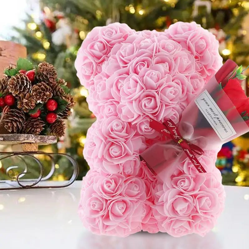 Fleur | Romantische Teddybärumarmung aus Rosen
