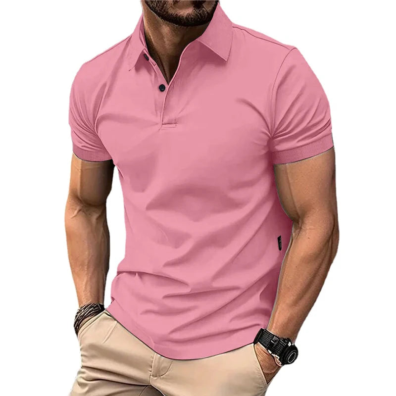 StyleMate™ - Das perfekte Polohemd für stilvolle Herren.