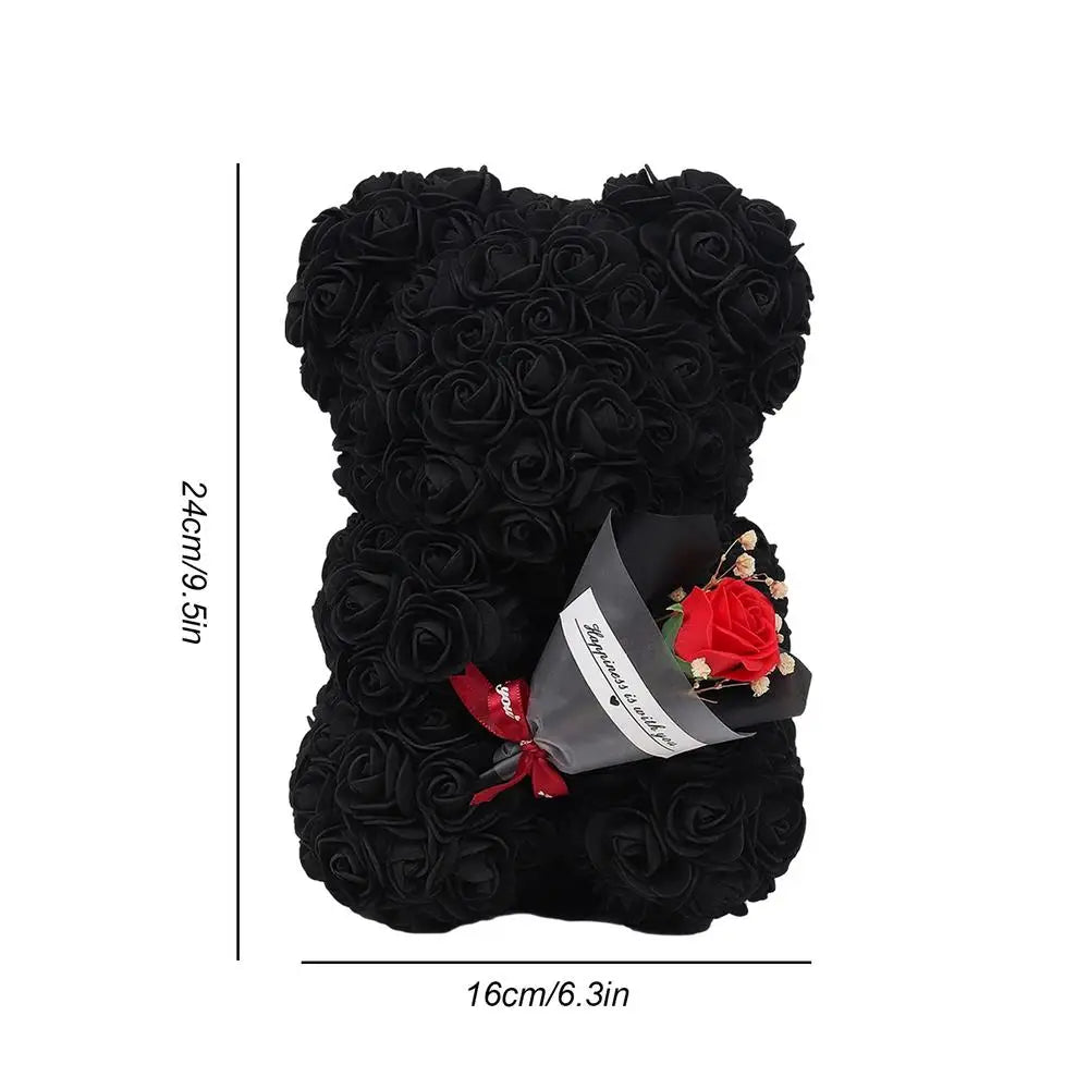 Fleur | Romantische Teddybärumarmung aus Rosen