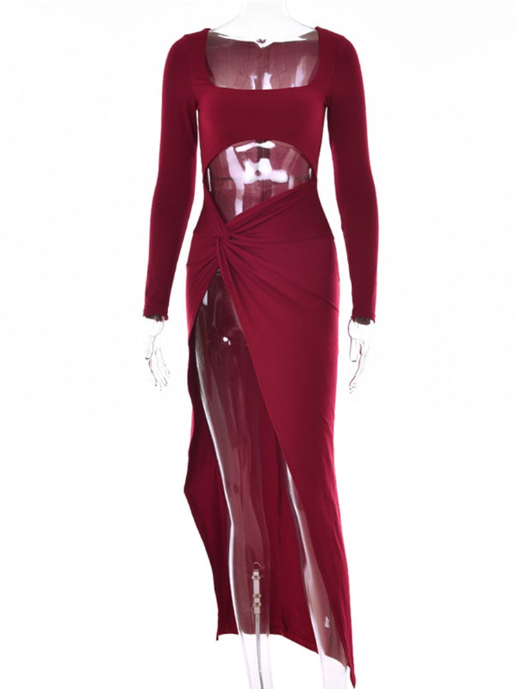Langärmeliges Kleid