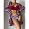 Dante | Farbenfrohe & Sexy 3-teilige Bikini-Set