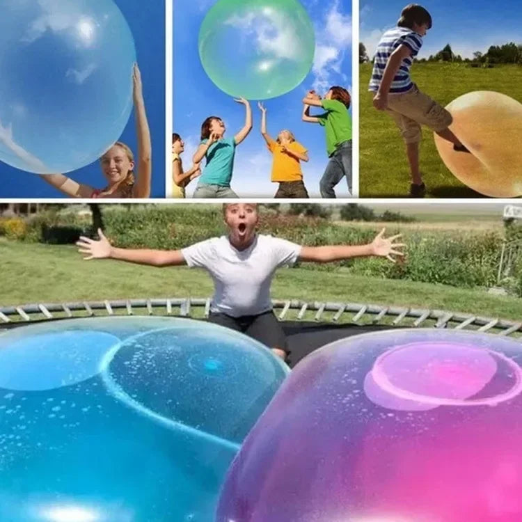BubbleBlast™ – Der aufblasbare Riesenball für endlosen Sommerspaß!