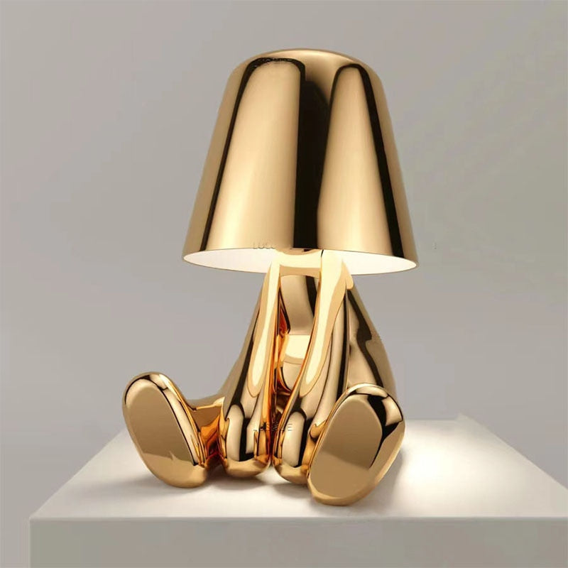 LuminoZen™ Verleihen Sie Ihrem Raum goldene Eleganz und schaffen Sie einen von Menschen inspirierten Glanz