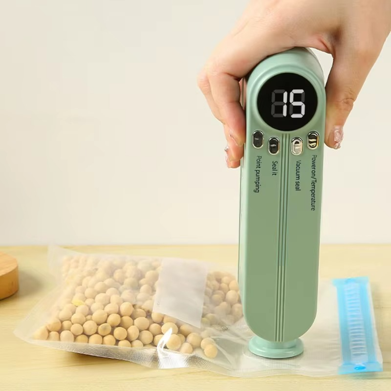 FreshLock™ Kabelloses Vakuumiergerät | Lebensmittel länger frisch halten ohne Aufwand
