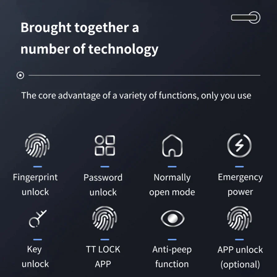 SecureTouch™ - Der innovative Fingerabdruck-Türschloss für maximale Sicherheit