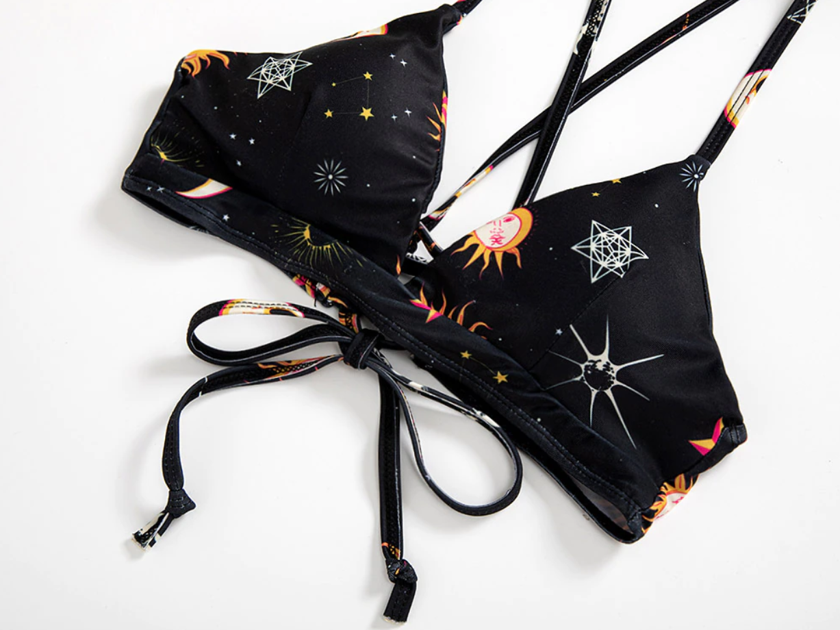 Zinda | Fröhlicher & Stilvoller Sonnenblumen-Bikini
