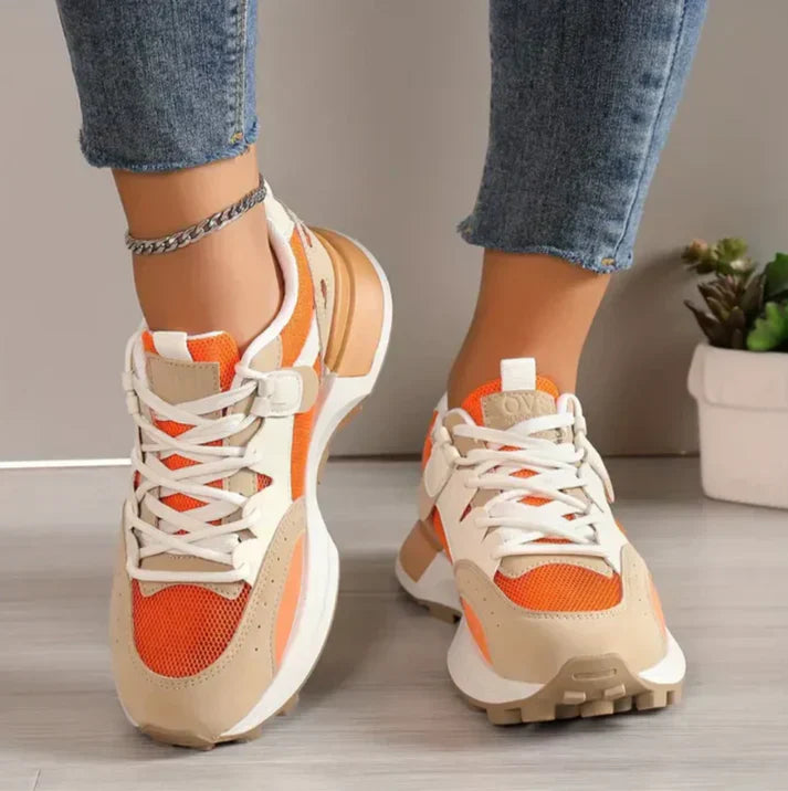 Eva | Colorblock lässige Damen-Turnschuhe