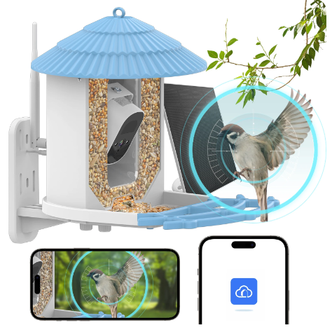 BirdWatch™ - Die revolutionäre Überwachungskamera mit Vogelfutterspender