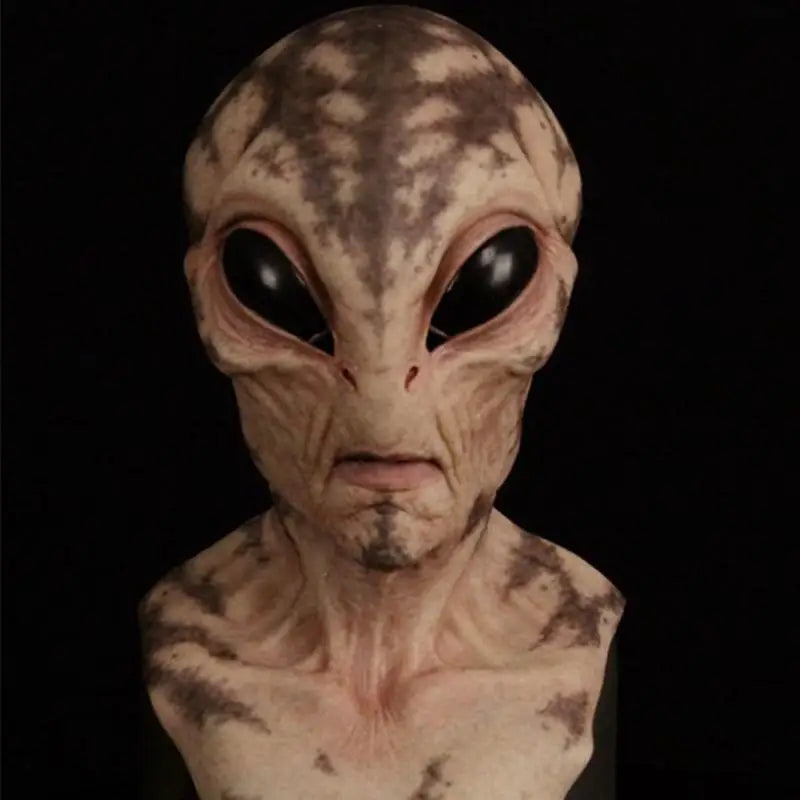 AlienMask™ - Die ultimative Latex-Maske für furchteinflößende Halloween-Cosplay-Auftritte.