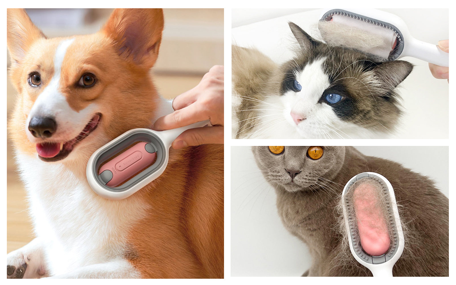 Pelzgleiter™ Der perfekte Tierhaarentferner & Massagekamm