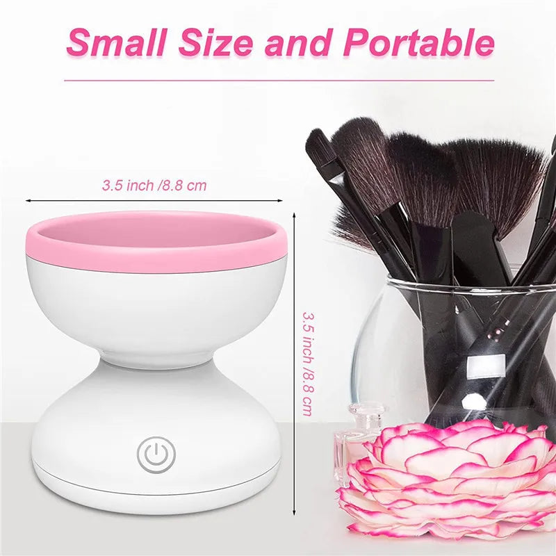 BrushClean™ - Der automatische Reiniger für Make-up-Pinsel mit schnelltrocknender Funktion.