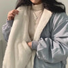 WinterChic™ - Koreanischer Stil Plus-Samt, dick gefütterte Damenjacke mit Lammwolle.