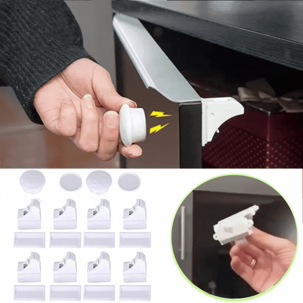 SecureLock™ - Die ultimative magnetische Kindersicherung für Ihre Schränke.