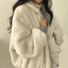 WinterChic™ - Koreanischer Stil Plus-Samt, dick gefütterte Damenjacke mit Lammwolle.