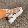 Lotte | Sandalen mit Schnürsenkeln