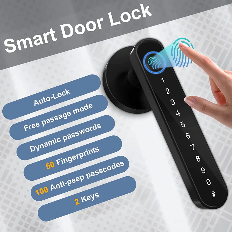 SecureTouch™ - Der innovative Fingerabdruck-Türschloss für maximale Sicherheit