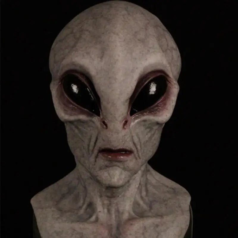 AlienMask™ - Die ultimative Latex-Maske für furchteinflößende Halloween-Cosplay-Auftritte.