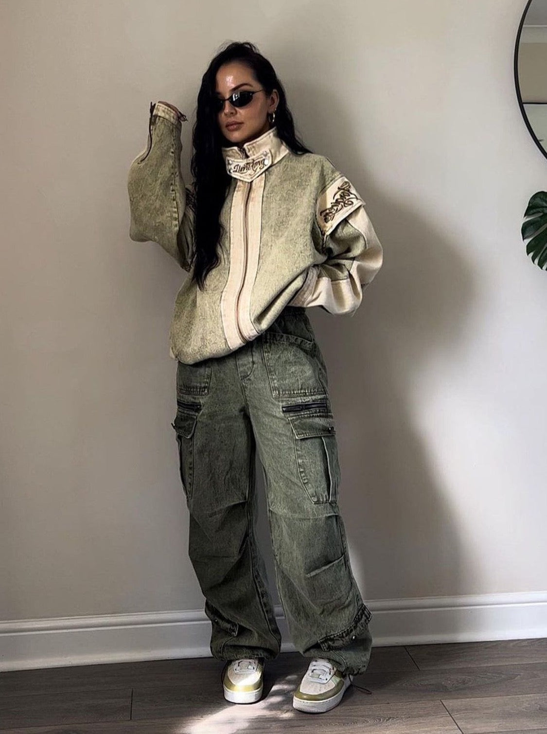 Esmée - Cargo Jeans mit Kordelzug