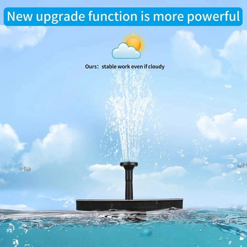 AquaBird™ - Der solarbetriebene Vogelbrunnen für Ihren Garten!