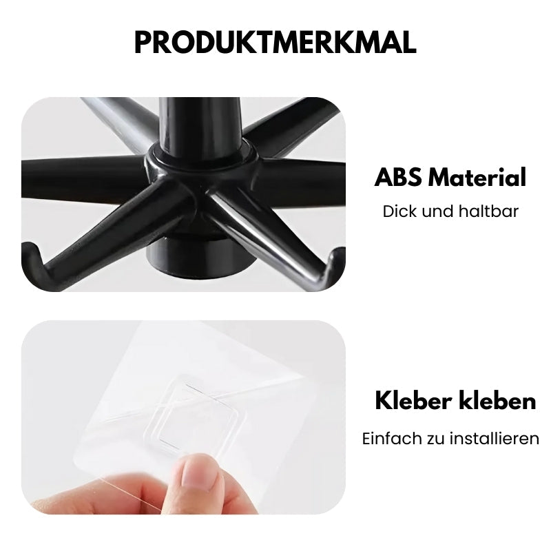 TwistHanger™ - Vielseitiges 360° drehbares Hakenregal