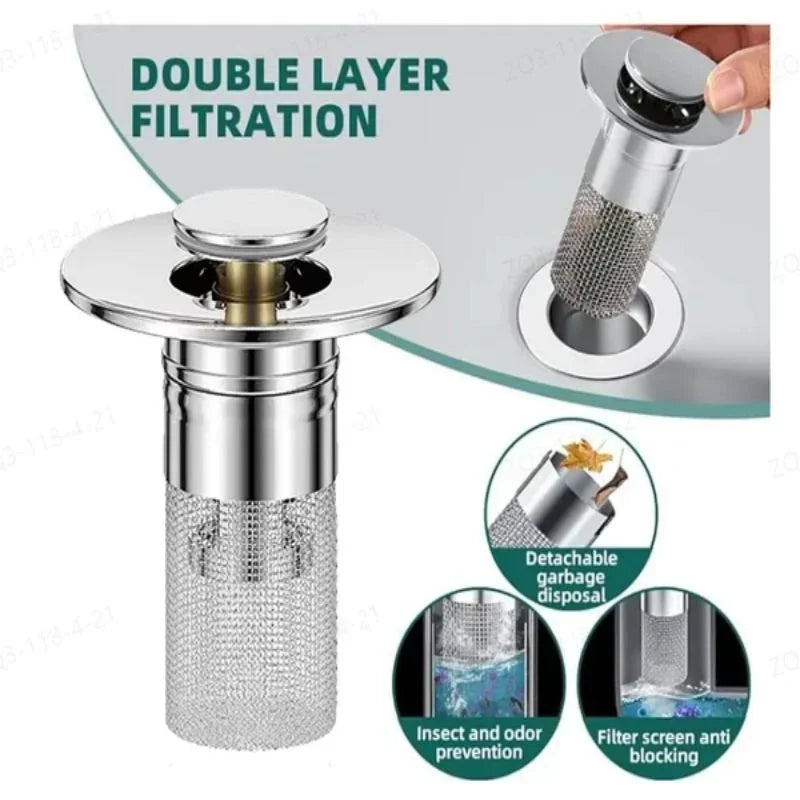DrainGuard™ - Der ultimative Abflussfilter gegen Gerüche und Verstopfungen!