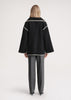 Merino | Luxusjacke mit Halstuch