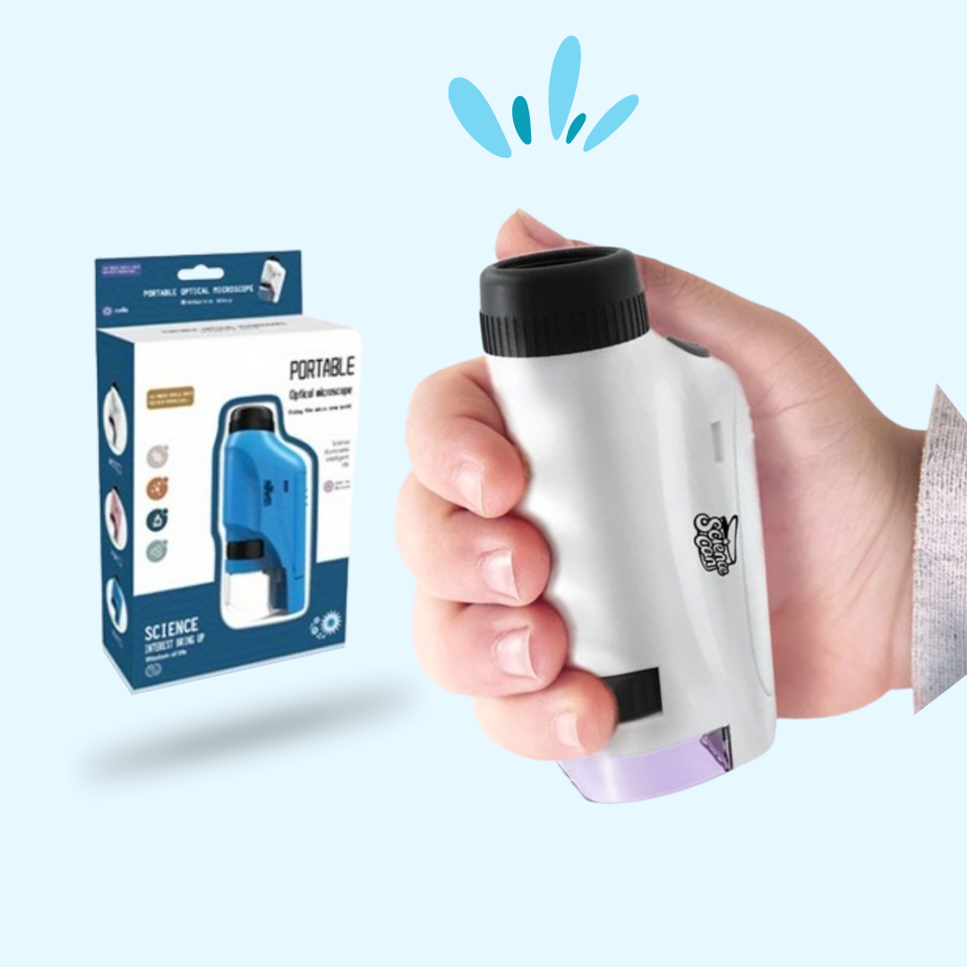 MiniScope™ - Kinderfreundliches Mini-Mikroskop für junge Entdecker.