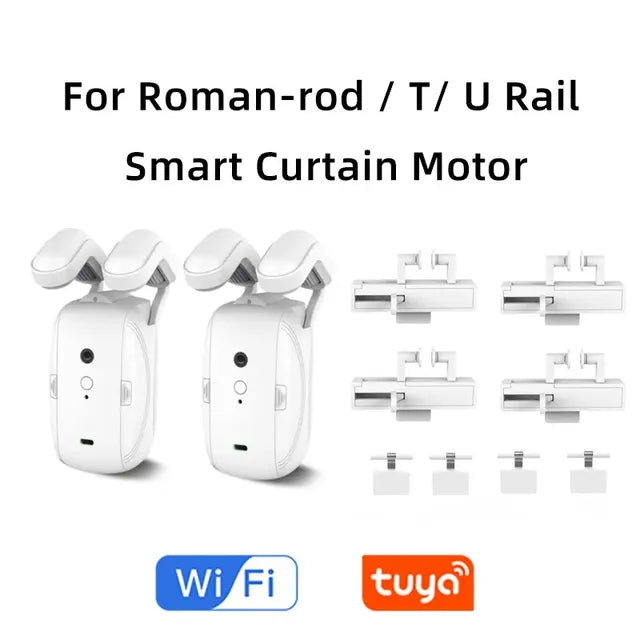 SmartCurtain™ - Steuern Sie Ihre Vorhänge mit Sprach- und App-Steuerung!