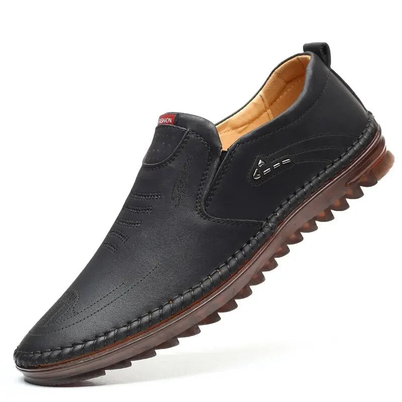 Milan | Antirutsch-Leder-Reiseschuhe für Herren