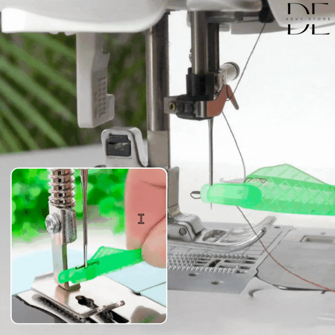 EasyThread™ - Müheloses Einfädeln für jede Nähmaschine.