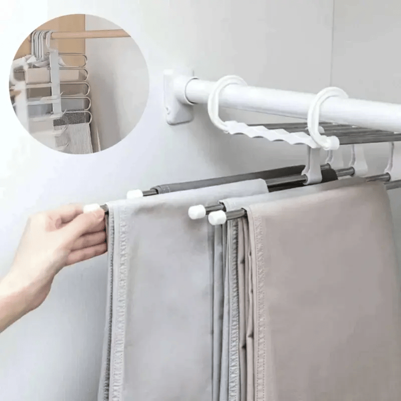 Hosenständer™ Platzsparer | maximiert Ihren Kleiderschrank im Handumdrehen | 1 + 1 GRATIS