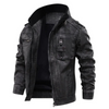 Hugo | Klassische Lederjacke mit Futter für Herren