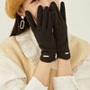 Lotte | Klassische & Vielseitige Wildlederhandschuhe
