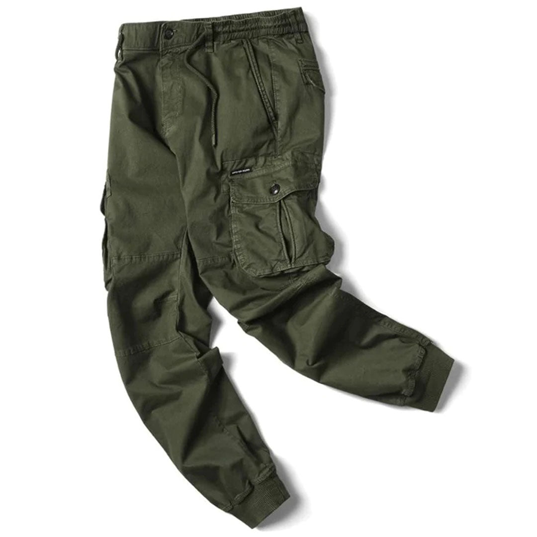 Daan | Lange Robuste Herren-Cargo-Hose Mit Taschen