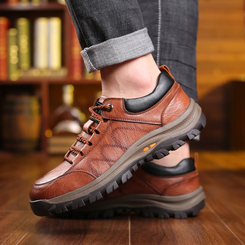 Lotte | Atmungsaktive braune Wanderschuhe