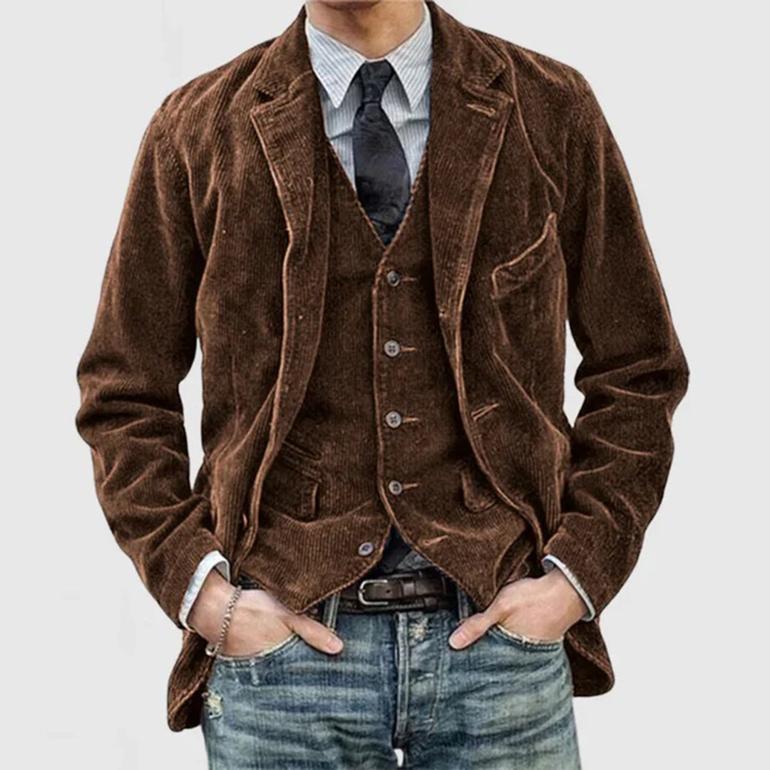 Cas | Cord-Herrenjacke