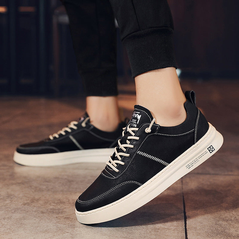 Luuk | Atmungsaktive Weiße Herren-Sneaker