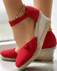 Feline | Geknotete Espadrilles mit Knöchelriemen