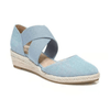 Mila | Espadrilles mit Kreuzriemen und Seil-Keilabsatz