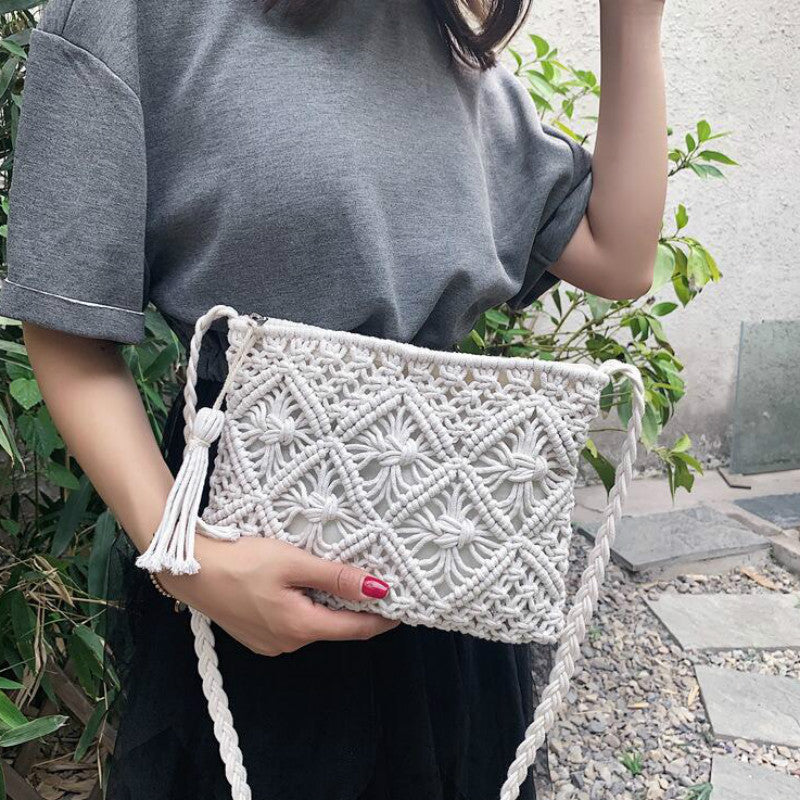 Vardi Dante™ Gwen Geflochtene Umhängetasche | Sommer & Stylische Damentasche