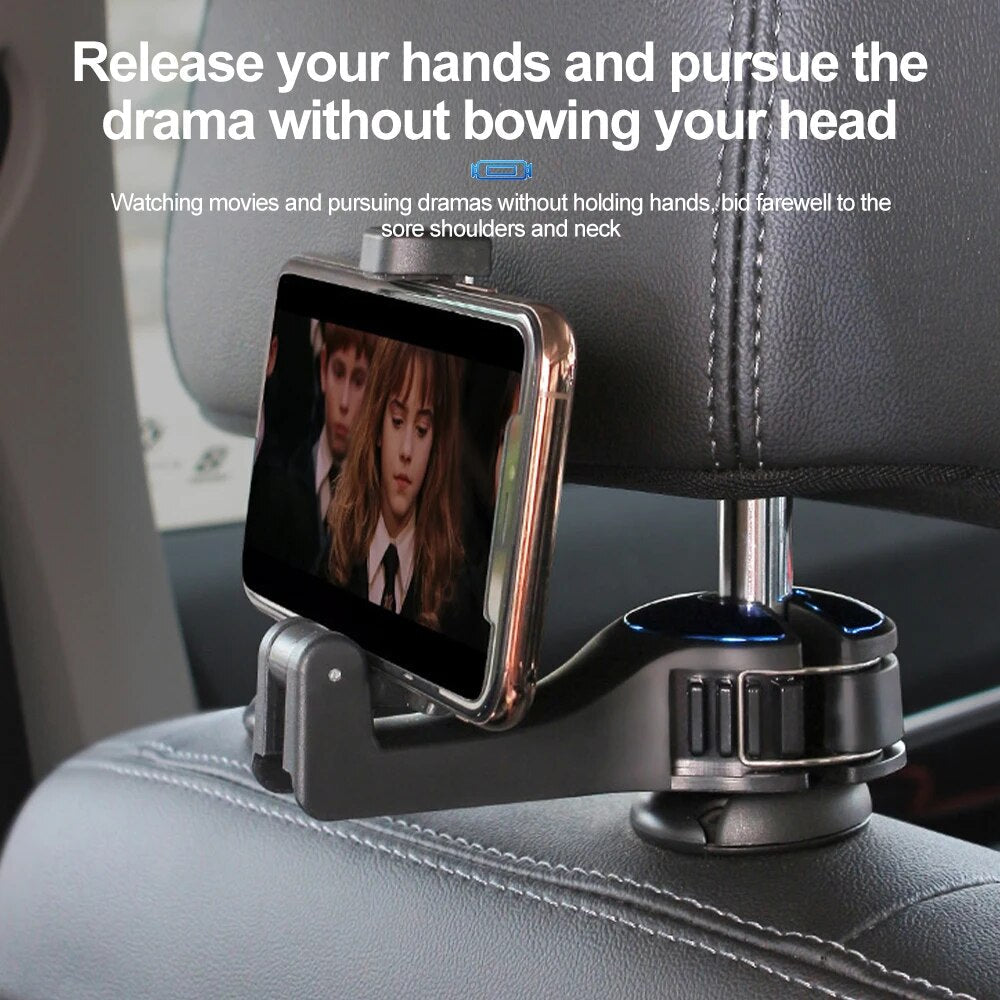 AutoFlexi™ - Der praktische 2-in-1 Kopfstützenhaken für Ihr Auto.
