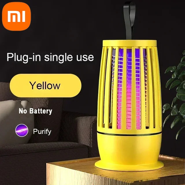 InsektenFrei™ - Die leise, tragbare USB-Mückenlampe für drinnen und draußen.