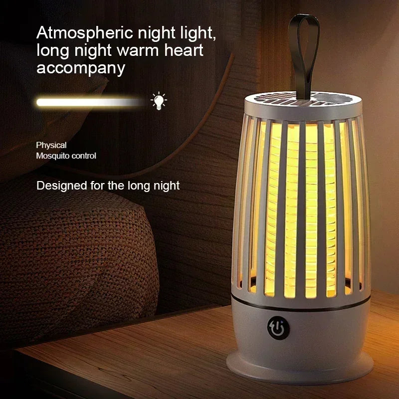 InsektenFrei™ - Die leise, tragbare USB-Mückenlampe für drinnen und draußen.